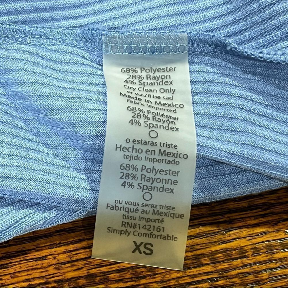 LuLaRoe‎ pale blue Long sleeve cardigan / duster with pockets - Picture 9 of 12